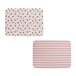 коврик для сушки посуды тм vetta черри, 30х40 см, полиэстер, латекс, 2 дизайна