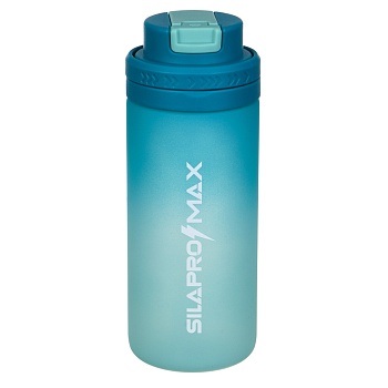 silapro max бутылка для воды, 20х7.5см, 620мл, голубой, pc, pp