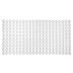 коврик противоскользящий в ванную аппликатор массажный, пвх, 69смх36см, прозрачный