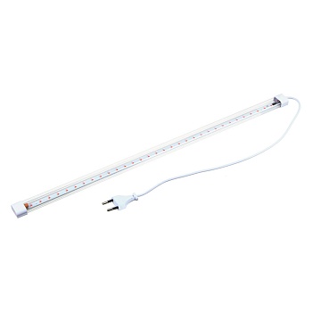inbloom светильник светодиодный для растений, 32led, фиолетовый, 54х2.4х1.3см, 8вт, 220в, abs от магазина Барс