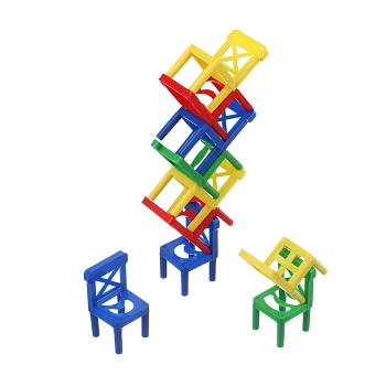 игра настольная "поймай баланс", 14,5х4х21 см, пластик