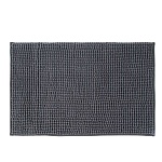 vetta коврик для ванной, синель, 40x60см, ворс 1,2см, серый от магазина Барс