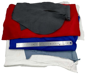 ветошь крупный трикотаж (остатки кроя) (упак. 10кг)