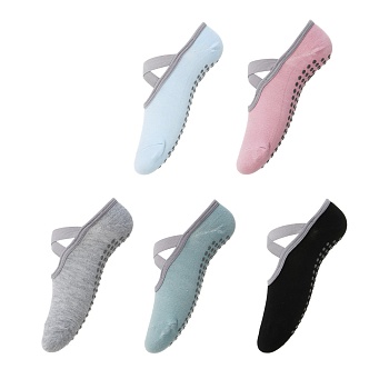 носки противоскользящие для йоги, фитнеса и пилатеса тм by sport, 35-39р., 5 цветов