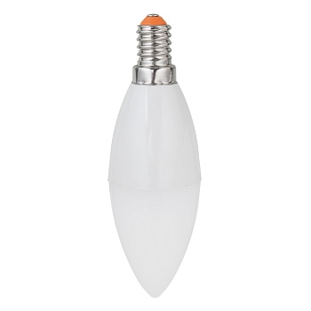 by лампа светодиодная свеча с37 7 вт, e14, 630 лм, 3000 k, 175-265 в, ra>80, irf <5%,ic, 2 года гар. от магазина Барс