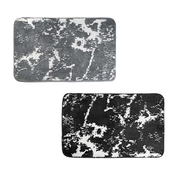 коврик для ванной тм vetta урбан, микрофибра, 50x80 см, 2 цвета от магазина Барс