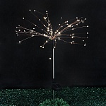 светильник сад. на солн.батар. фейерверк тм inbloom, 75см, 120led, шампань,aaa200mah ni-mh, 2реж.,pp от магазина Барс