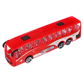 игроленд автобус, инерция, abs, 23х6х7см, 2 дизайна