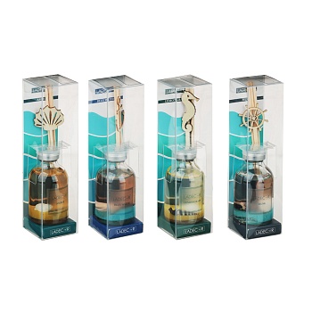 ladecor аромадиффузор 30 мл (amber/blue water/lemongrasse/musk)