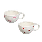 кружка тм ladecor "сердце" 250 мл, керамика