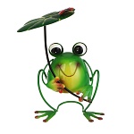 фигурка садовая "лягушка в галстуке" тм inbloom, 11х15х25см, металл от магазина Барс