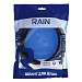 RAIN Шланг для душа, 150см, 1/2"(Имп)-1/2"(Имп), ПВХ, латунь, антитвист, черный