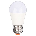 лампа светодиодная by шар g45 7 вт, e27, 630 лм, 3000 k, 175-265 в, ra>80, irf <5%,ic, 2 года гар. от магазина Барс