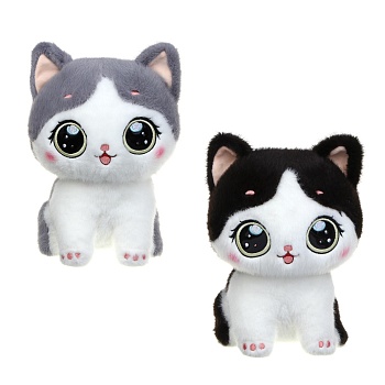 игроленд мягкая игрушка "котёна", 23 см, полиэстер, 2 диз.