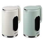 leben чайник электрический 1,7л двойные стенки пластик/нерж сталь, поддерж.температуры, оливк.и беж. интернет-магазин «Барс»