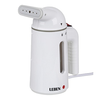 leben отпариватель ручной, 930вт, 17гр/мин, объем 160мл интернет-магазин «Барс»