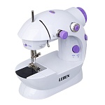 leben швейная машинка, 6 вт, полуавтомат, 2 скорости, 4xаа или 220 в, белая, 195х125х200мм интернет-магазин «Барс»