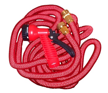 шланг садовый, усиленный, растягивающися 10м-50 м от магазина Барс