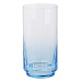 Стакан высокий с цветным дном тм MILLIMI Аква, 500мл, стекло