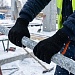 Перчатки двойные, черные ЗИМА 10 класс 5/100/200