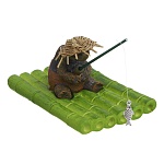 фигурка для украшения пруда "черепаха" тм inbloom, 11,5 см, пвх, полистоун от магазина Барс