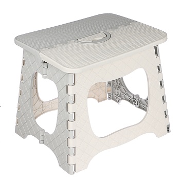 vetta табурет складной с ручкой, 30x25,5x26,5 см, пластик от магазина Барс