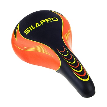 silapro сиденье велосипедное, 26х16см, пвх