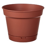горшок для цветов mint d150мм, 1,2л с поддоном, терракот от магазина Барс