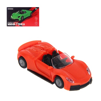 игроленд машинка сборная "мини-гонка", pp, 10х6х3 см, 8 дизайнов