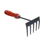 inbloom грабельки садовые 25х8.5см, металл, дерево от магазина Барс