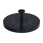 inbloom фонтан на солнечной батарее d16cм 7v/1.4w, dc 7v/150ma, 160л/час, пластик от магазина Барс