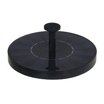 inbloom фонтан на солнечной батарее d16cм 7v/1.4w, dc 7v/150ma, 160л/час, пластик от магазина Барс