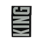 by ф.киркоров чехол для сигаретной пачки king, силиконовый, чёрный от магазина Барс