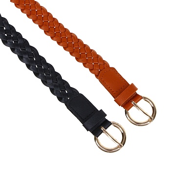 юl ремень женский, пу, сплав, ширина 2,4см, длина 105см, 2 цвета, рж20-5