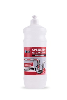 средство чистящее от засоров для труб 1л rain 1/6
