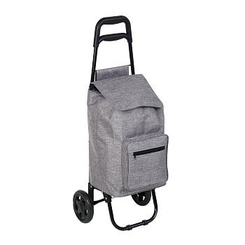 тележка + сумка, до 30кг тм vetta, 35х92х30см, сумка 30х45х21см, 32л, оксфорд 300d, колесо эва d15см от магазина Барс