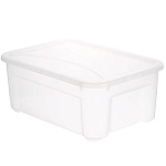 контейнер универсальный 12 л, пластик, 39х27,5х15,5 см, с крышкой от магазина Барс