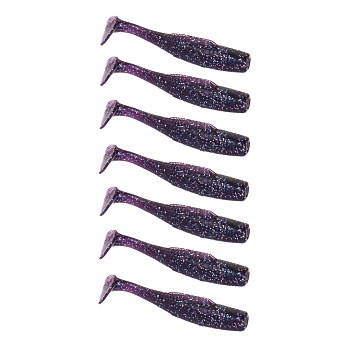 kaida приманка силиконовая риппер 3", 8см, 4гр, ht005, 7шт