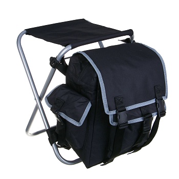 руссо туристо стул с рюкзаком, до 80кг, 35х30х41см, сталь d16мм
