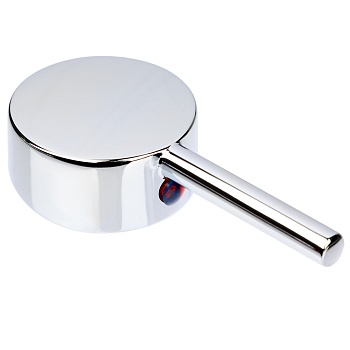 ручка для смесителя, под картридж 40 мм, цинк, хром