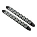 ЕРМАК Дневные ходовые огни, LED 8шт, гибкий пласт. корп., 220мм, 12V, белый, 2шт.