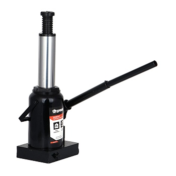 ермак домкрат гидравлический бутылочный, 25 т, h подъема 255-485 мм
