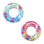 bestway плавательный круг summer swirl, 91см, пвх, от 10 лет, 36084