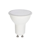 лампа светодиодная by mr16 gu10 8 вт, 580 лм, 4000 к, 175-265 в, ra>80, irf <5%, 1 год гар. от магазина Барс