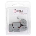 dori клемма соединительная смк222-412 2-проводная 5 шт