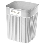 стакан "velvet" 90х90х110 мм, 0,65л, светло-серый флэк от магазина Барс