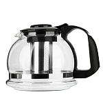 vetta чайник заварочный 1500мл, ситечко из нержавеющей стали, стекло, полипропилен интернет-магазин «Барс»