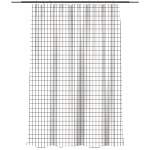 шторка для ванной тм vetta квадро, пева 60г/м2, 180x200см, белый цвет от магазина Барс