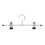 вешалка для юбок и брюк тм vetta, 30см, с зажимами, металл, 2 цвета от магазина Барс