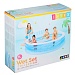 INTEX Бассейн надувной Swim centre 224x216x76см, 590л,с подголовн, диваном и подстаканниками,57190NP